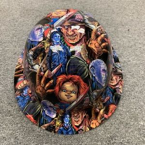 New Full Brim Hard Hat Custom Hydro Dipped HALLOWEEN NIGHTMARES